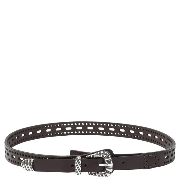 Etro | Accessories | Etro Leather Belt With Perforated  display picture 1